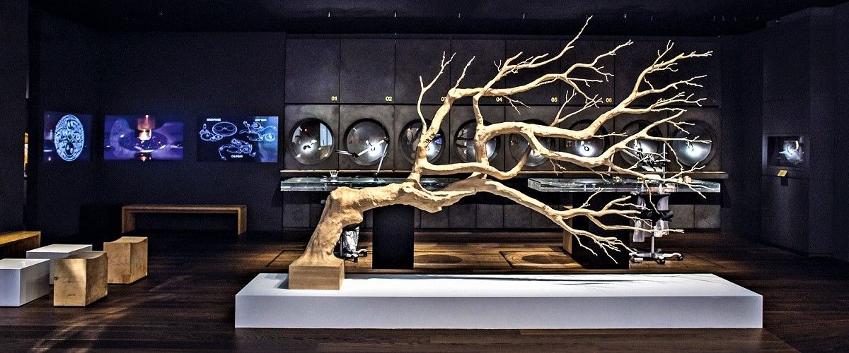 LA NATURA E IL TEMPO: l'orologeria è la misura del tempo.