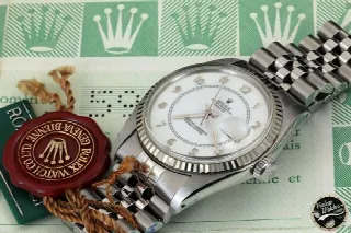 Foto 2 di 4: Rolex DATEJUST REF. 16014 STELLA BOILER GAUGE DIAL, FULL SET