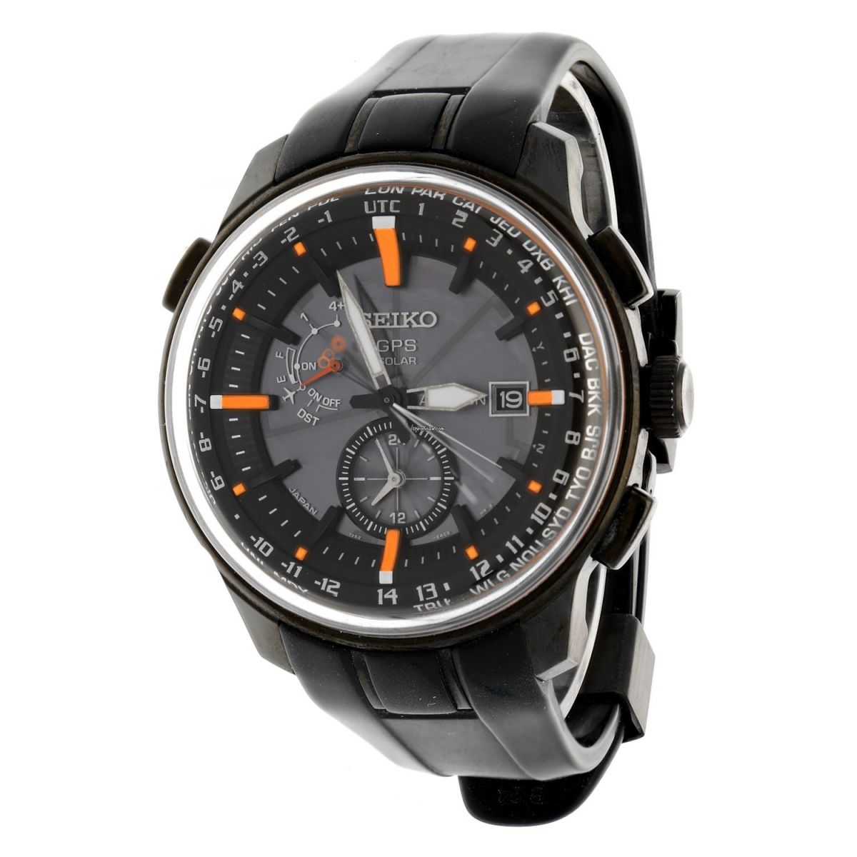 Seiko Astron GPS Solar Orange Ref. 7X52 - 0AK0