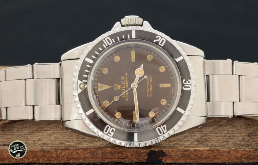 Rolex Submariner ref. 5513 Gilt Brown