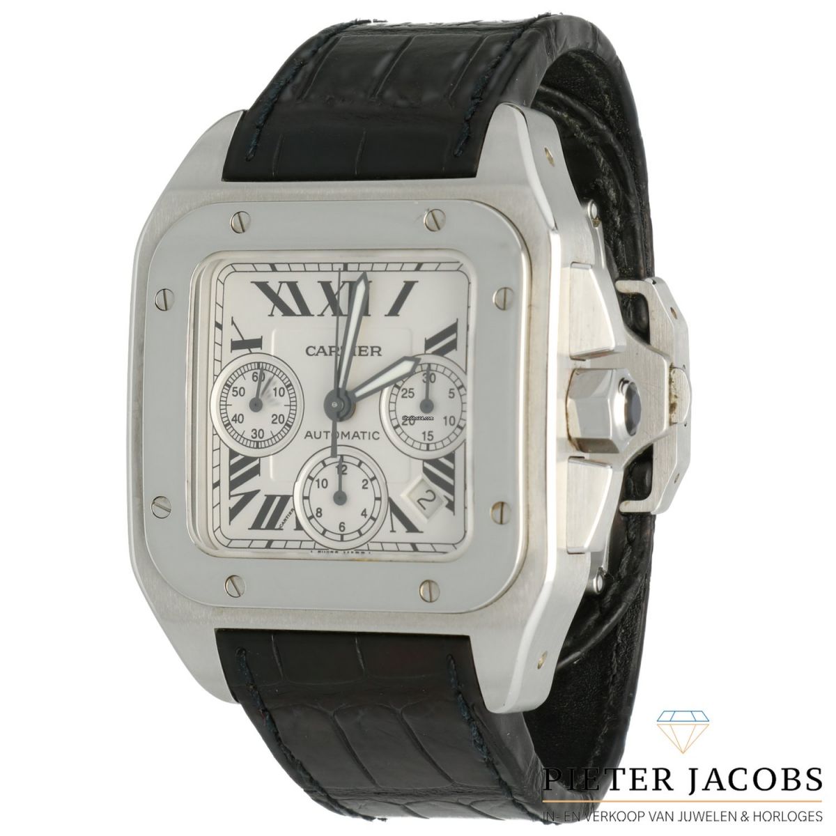 Cartier Santos 100 XL Chrono Full set Ref. 2740