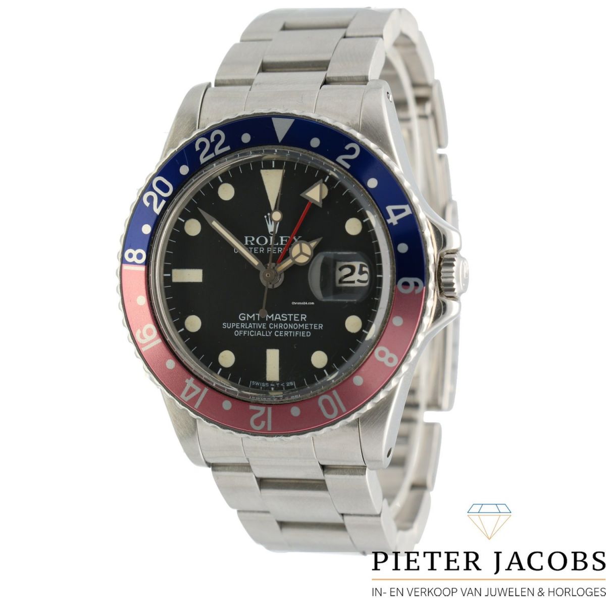 Rolex GMT-Master Ref. 1675 ''Pepsi'' 1972 ''Faded Bezel''