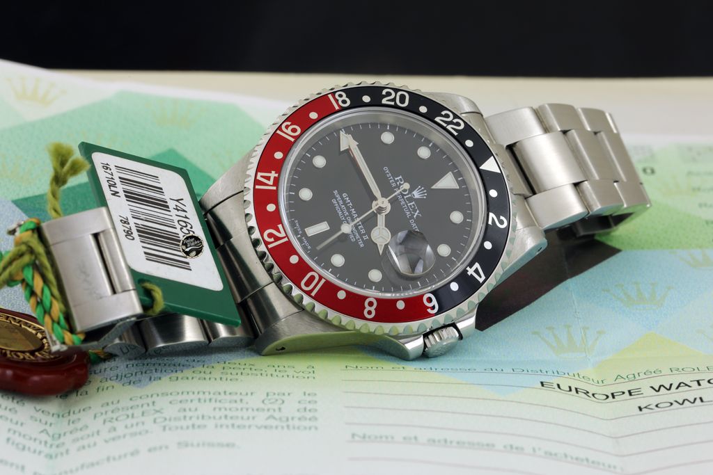Rolex Gmt Master II ref 16710 Full Set con Doppia Ghiera