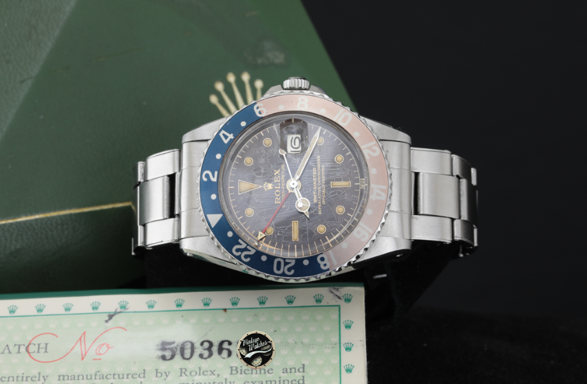 Rolex Gmt Master ref. 1675 Gilt Brown Dial
