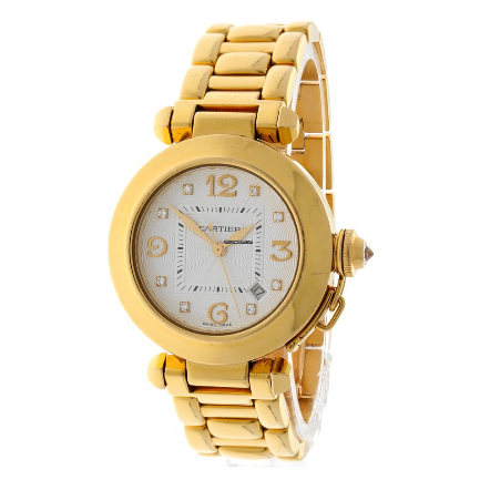 Cartier Pasha Lady Automatic 18K diam. Full Set 2519