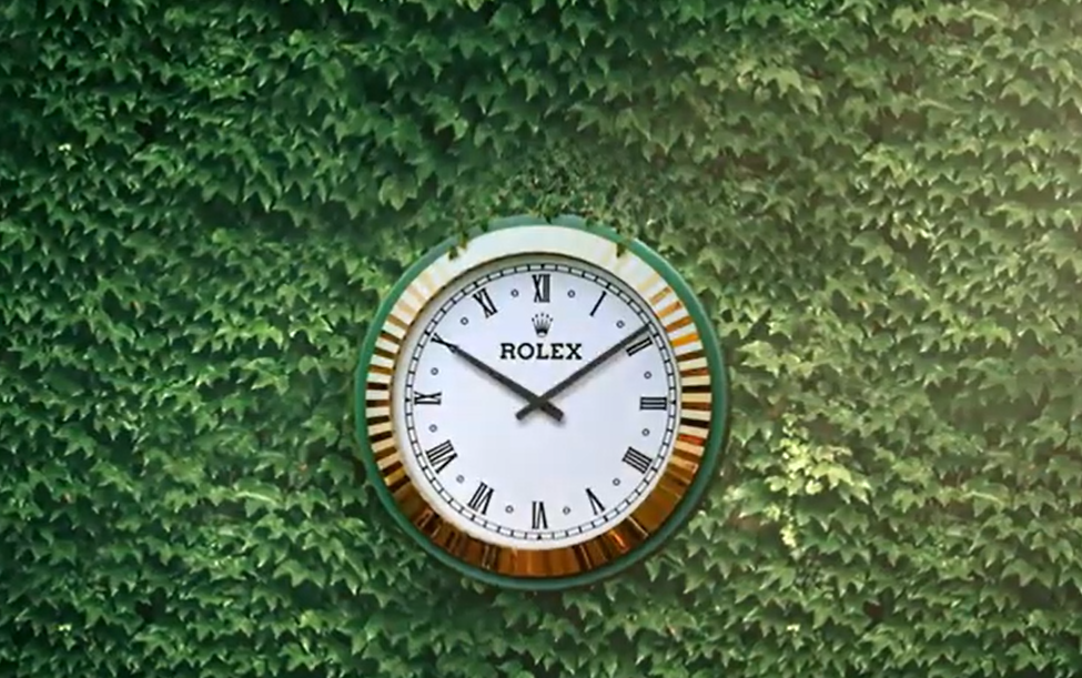 WIMBLEDON, UNA VERDE LEGGENDA SOSTENUTA DA ROLEX, OROLOGIO UFFICIALE DAL 1978