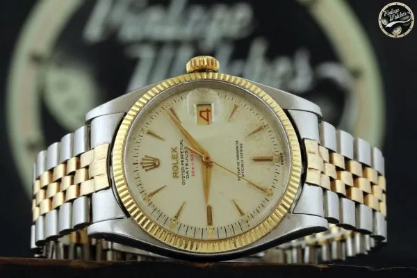 Rolex DATEJUST REF. 6605 DEEP IN RED