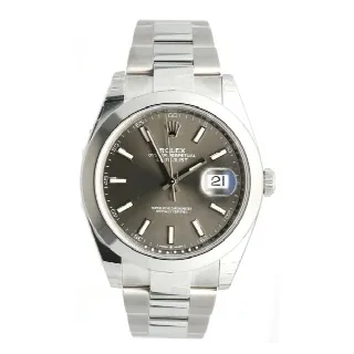 Foto 1 di 6: Rolex Datejust II 41mm Rhodium Dial. 