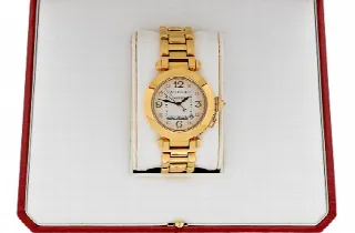Foto 7 di 10: Cartier Pasha Lady Automatic 18K diam. Full Set 2519