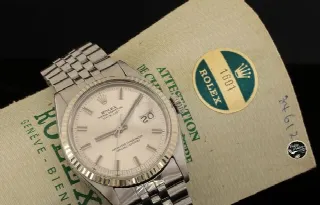 Foto 3 di 10: Rolex DATE JUST REF. 1601 FAT BOY