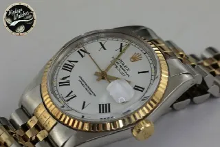 Foto 3 di 9: Rolex Datejust ref. 1601 Steel Gold Never Polished