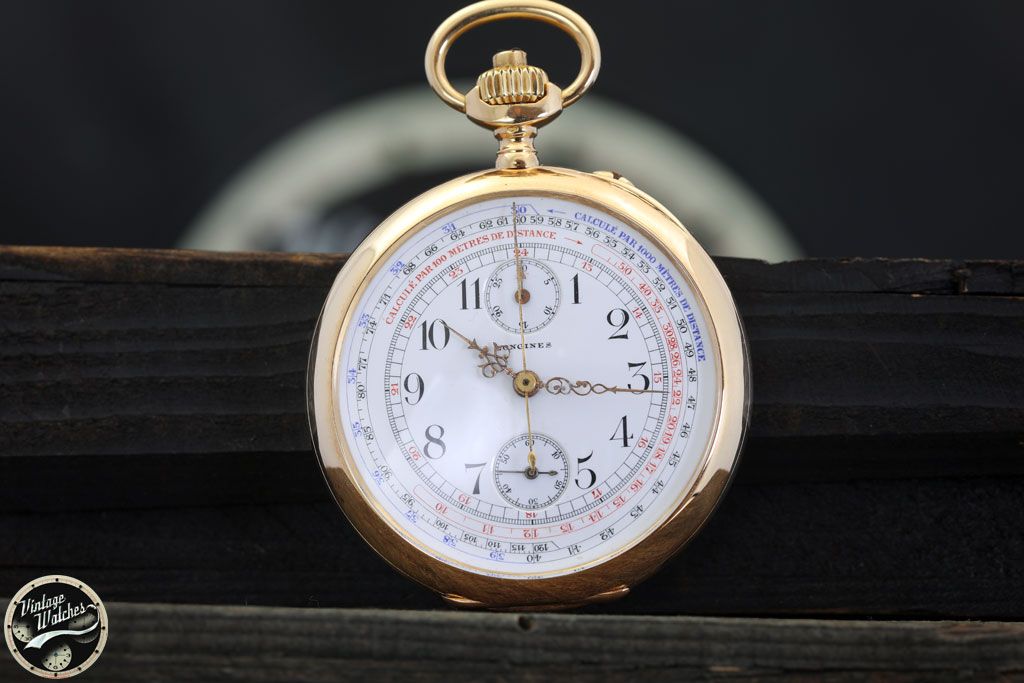 Longines CHRONOGRAPH POCKET WATCH