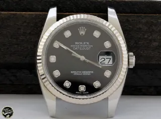 Foto 2 di 11: Rolex DATE JUST REF. 116234 BRILLI BOX & PAPER