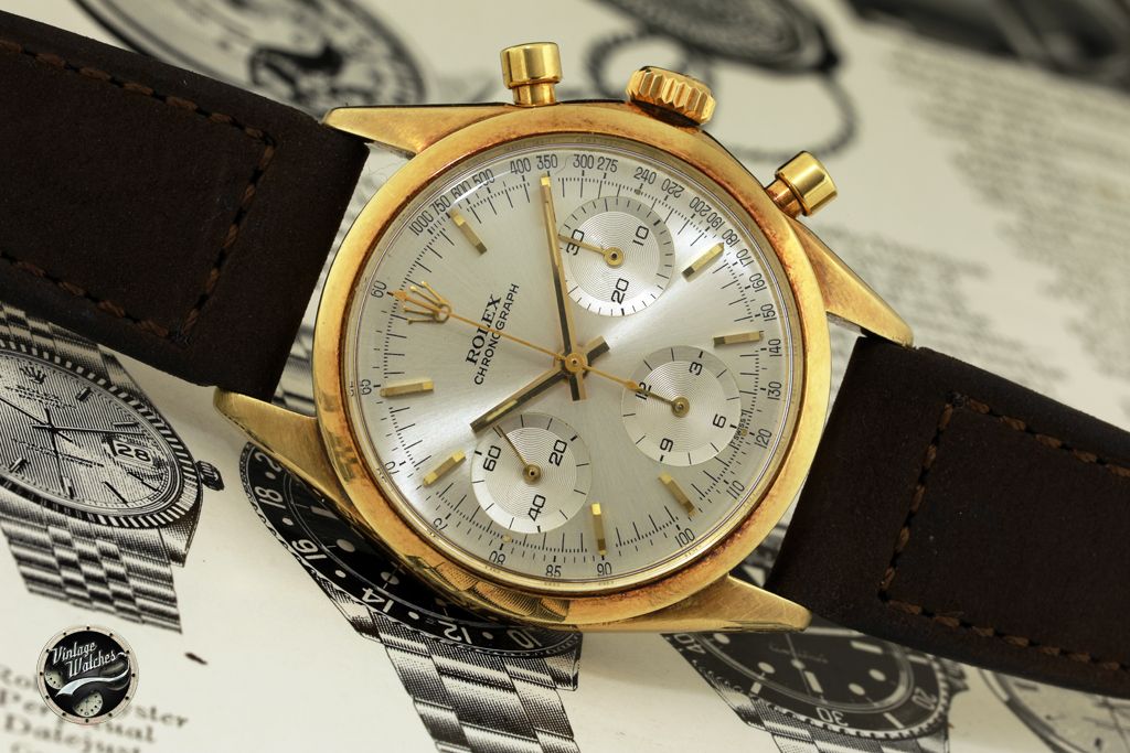 Rolex Chronograph ref. 6238 in Oro