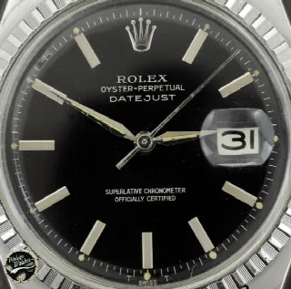 Foto 2 di 5: Rolex DATEJUST REF. 1603 BLACK GILT DIAL