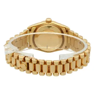 Foto 4 di 5: Rolex Datejust 18K Yellow Gold President Lapis diam. dial