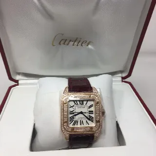 Foto 7 di 7: Cartier Santos 100 medio