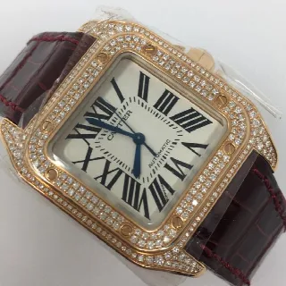 Foto 2 di 7: Cartier Santos 100 medio