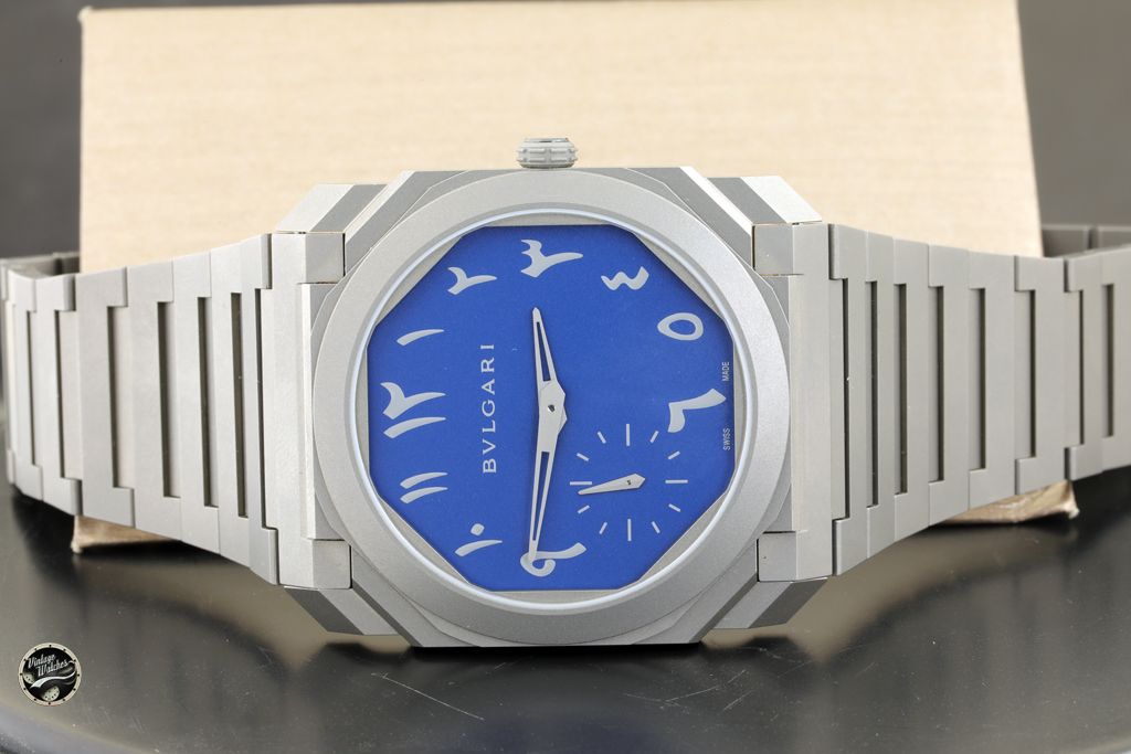 Bulgari Blu Octo Finissimo Edizione Speciale Dobner ref. 103301 in Titanio Nuovo con Scatola e Garanzia