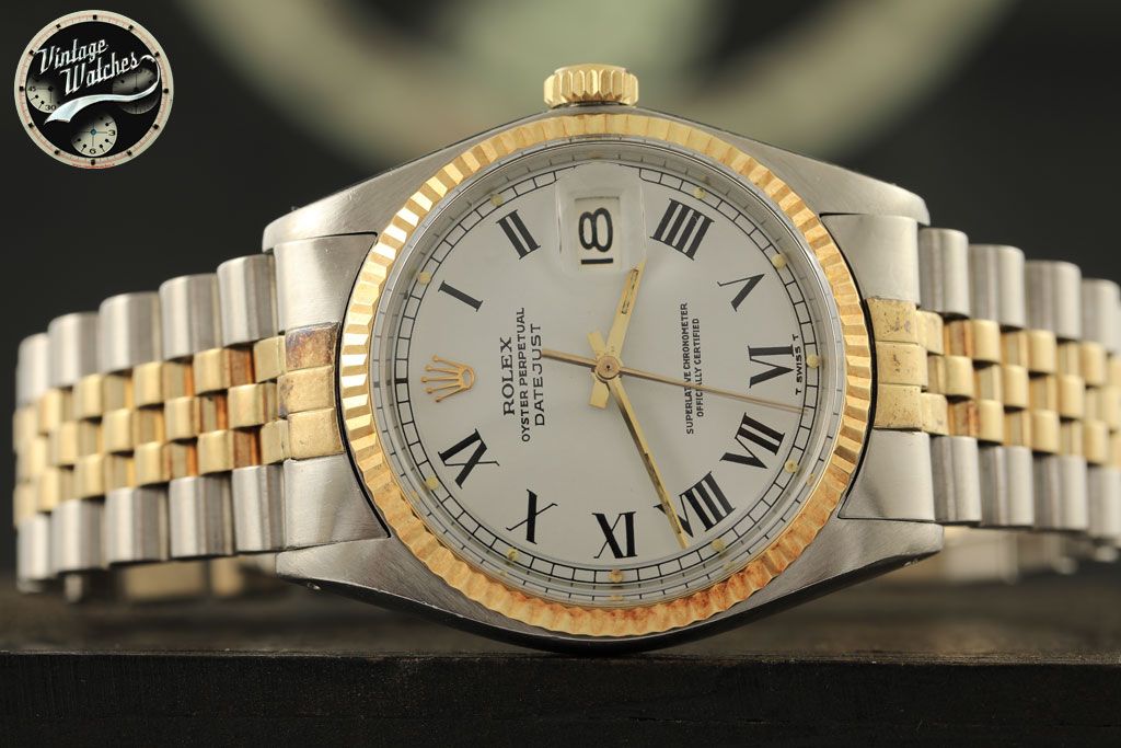 Rolex Datejust ref. 1601 Steel Gold Never Polished