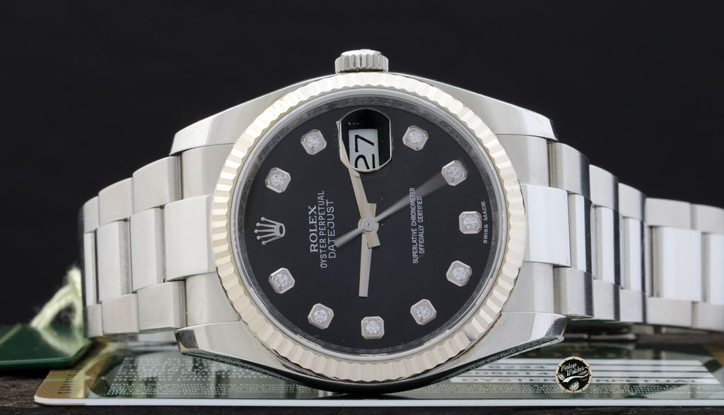 Rolex DATE JUST REF. 116234 BRILLI BOX & PAPER