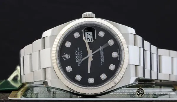 Rolex DATE JUST REF. 116234 BRILLI BOX & PAPER
