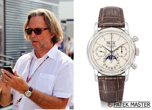 Le celebrità che indossano Patek Philippe