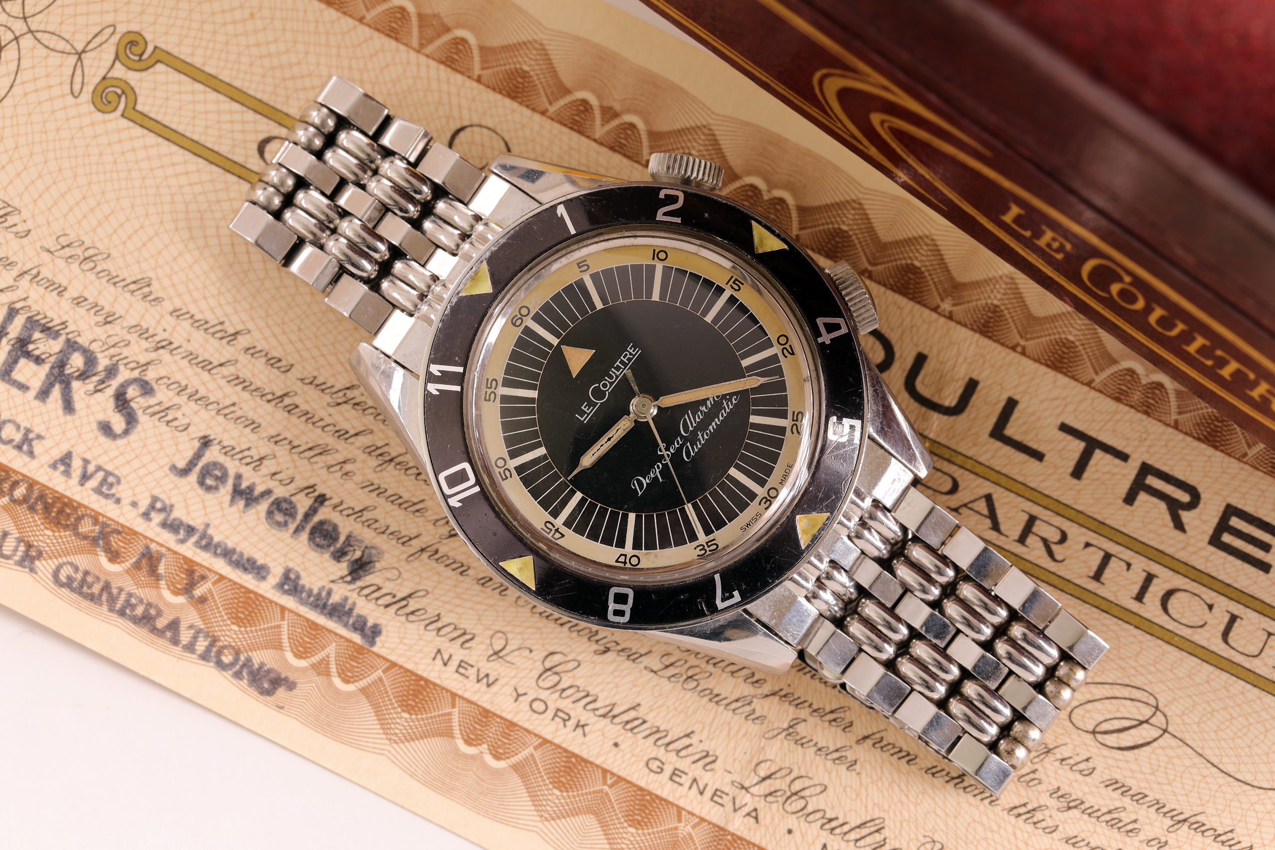 Le Coultre Deep Sea Alarm Automatic– Prezzo su richiesta –