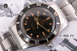 Foto 4 di 4: Rolex Submariner Coroncione ref. 6538– Prezzo su richiesta –