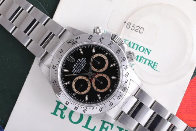 Rolex Daytona ref. 16520 Patrizzi NOS Full Set– Prezzo su richiesta –