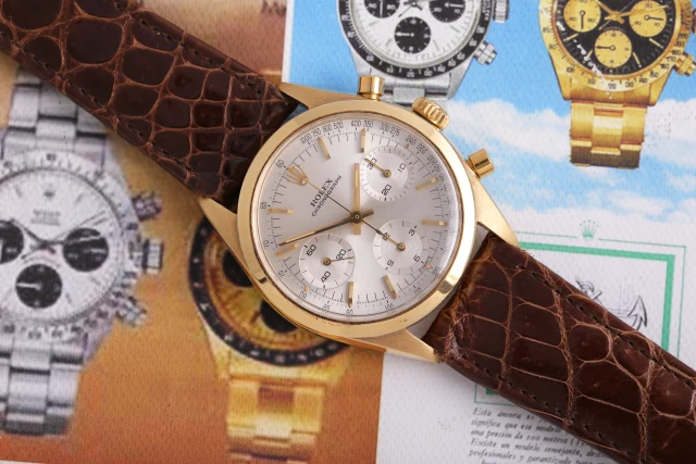 Rolex Chronograph Pre-Daytona ref. 6238 14 kt– Prezzo su richiesta –