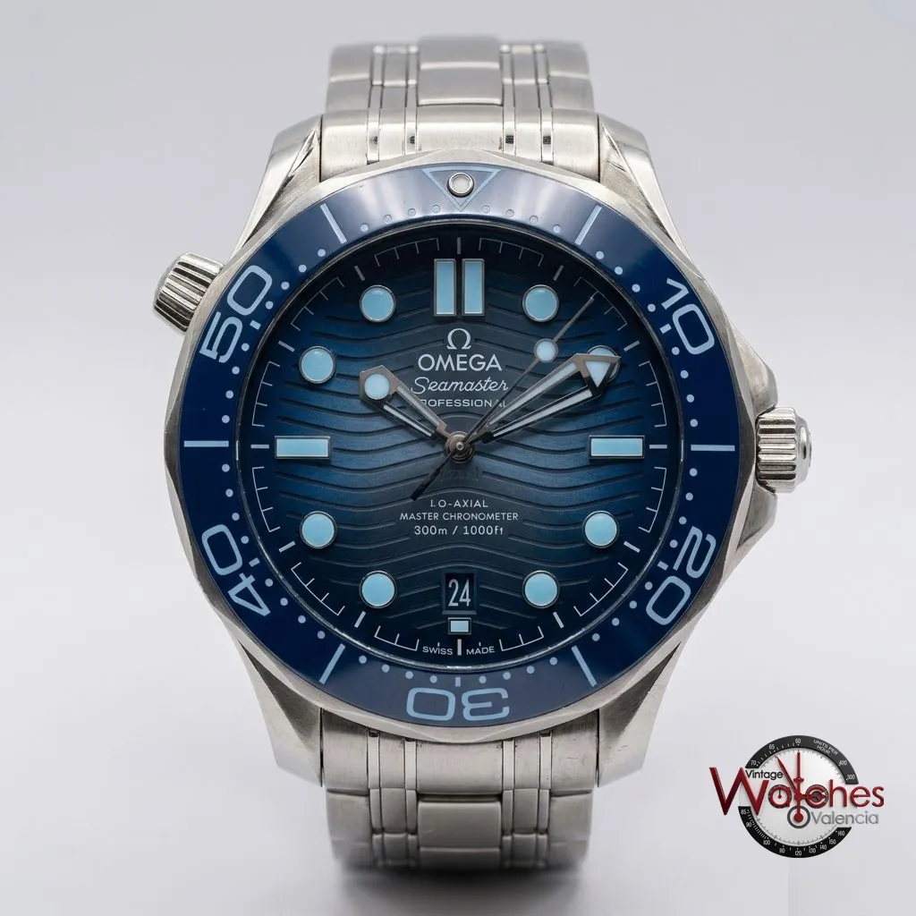 Omega Seamaster Diver 300M Co-Axial Master Chronometer (esfera azul degradada)