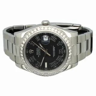 Foto 4 di 7: Rolex Datejust 41 Ref.116300 Diamonds