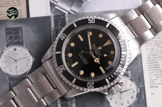 Foto 2 di 5: Rolex Submariner 5513 Gilt dial 1966