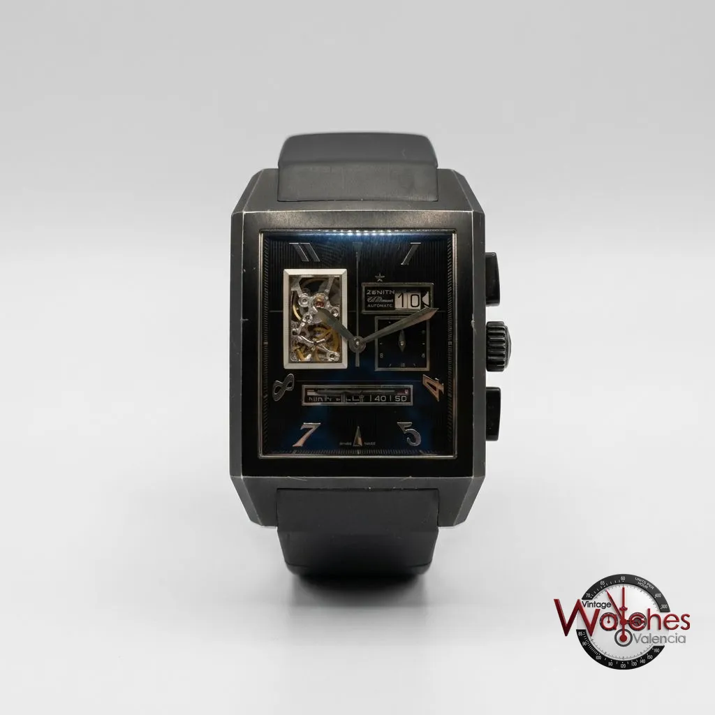 Zenith Port Royal El Primero Open (titanio negro)