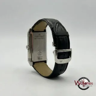 Foto 2 di 2: Jaeger-LeCoultre Reverso (acero, esfera plateada)