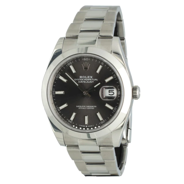 Rolex Datejust 41 Ref.126300 Rhodium Full Set