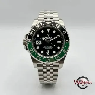 Foto 1 di 2: Rolex GMT-Master II «Sprite» (bisel verde y negro, Jubilee)
