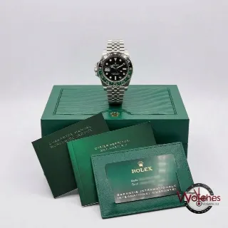 Foto 2 di 2: Rolex GMT-Master II «Sprite» (bisel verde y negro, Jubilee)