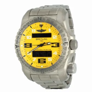 Foto 1 di 7: Breitling Emergency Cobra Yellow Dial 51mm Ref.E76325