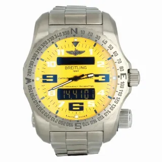 Foto 2 di 7: Breitling Emergency Cobra Yellow Dial 51mm Ref.E76325