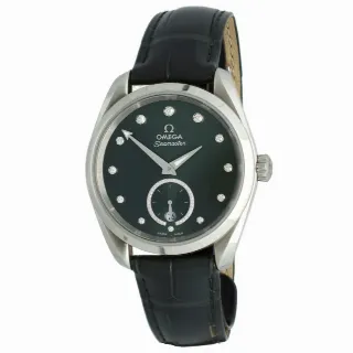 Foto 1 di 7: Omega Seamaster Aqua Terra Green/Diamonds