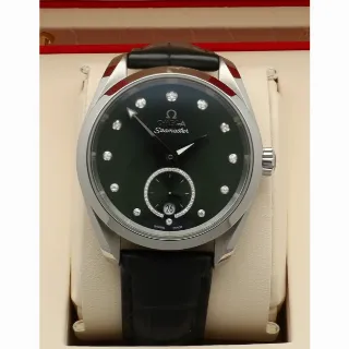 Foto 6 di 7: Omega Seamaster Aqua Terra Green/Diamonds