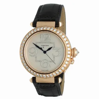 Foto 1 di 7: Cartier Pasha RoseGold MOP Dial "Factory Diamonds"