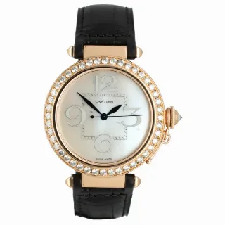 Foto 2 di 7: Cartier Pasha RoseGold MOP Dial "Factory Diamonds"