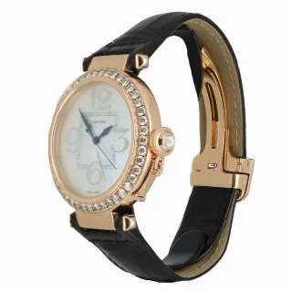 Foto 3 di 7: Cartier Pasha RoseGold MOP Dial "Factory Diamonds"