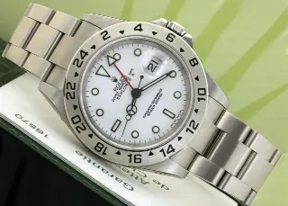 Foto 1 di 5: Rolex Explorer II ref 16570 Polar NOS Full Set 2005