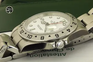 Foto 4 di 5: Rolex Explorer II ref 16570 Polar NOS Full Set 2005