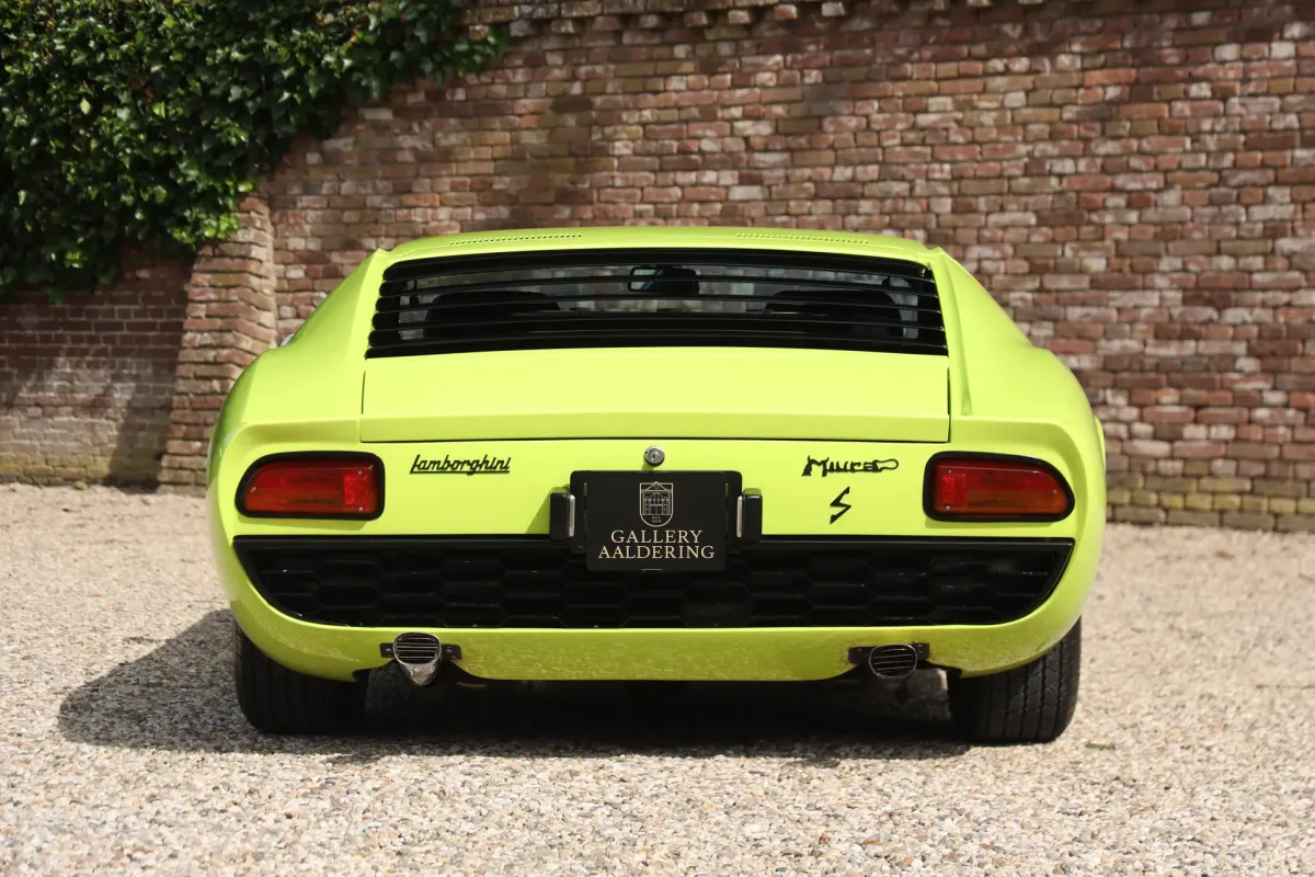 Lamborghini Miura P400 S appartenuta al critico cinematografico e regista italiano Renzo Renzi