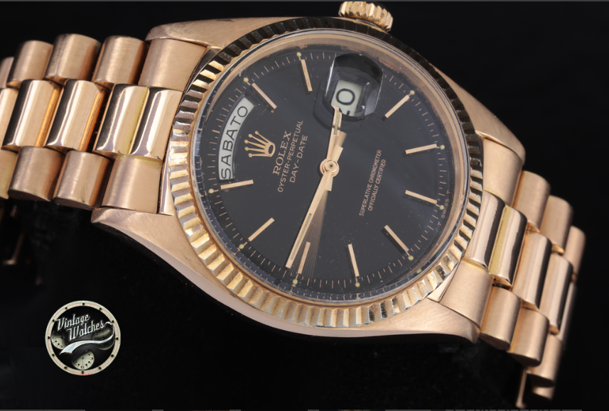 Rolex Day Date ref. 1803 Pink Gold Gilt Dial